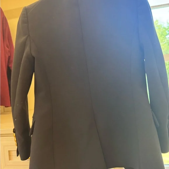 Veronica Beard Navy Blazer with Gold Buttons - Picture 4 of 4